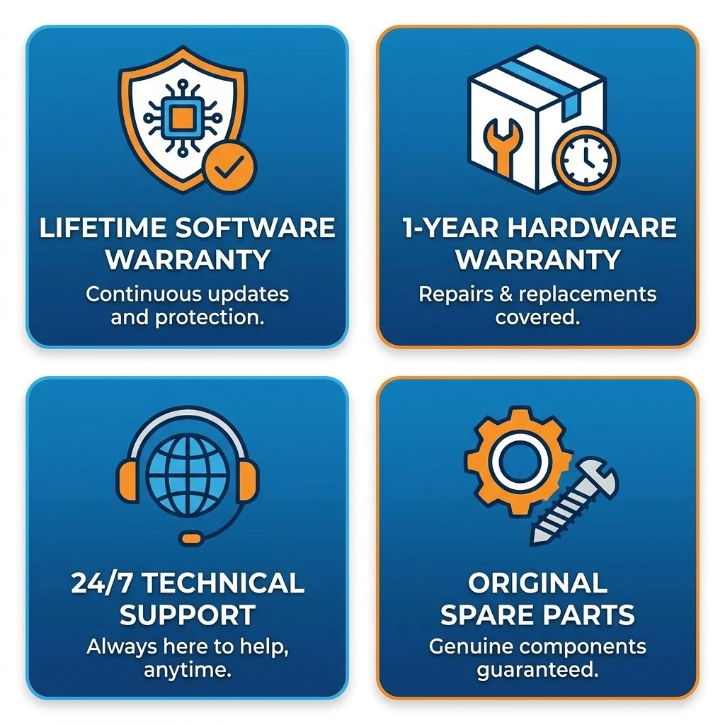 Yingmi smart trail comprehensive after-sales service guarantee